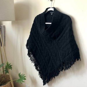 Banana Republic Wool V-Shaped Cape/Poncho
